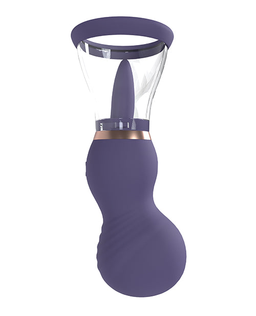 Shots Pumped & Licked: Rechargeable Suction Pussy & Breast Pump With Licker