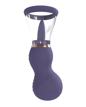 Shots Pumped & Licked: Rechargeable Suction Pussy & Breast Pump With Licker