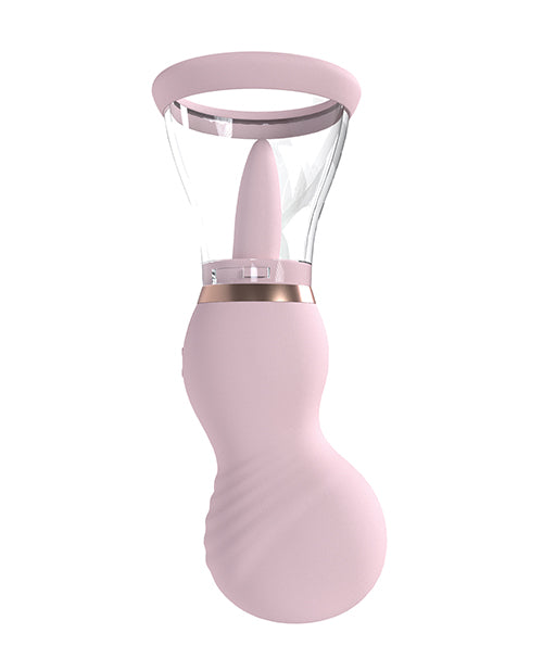 Shots Pumped & Licked: Rechargeable Suction Pussy & Breast Pump With Licker