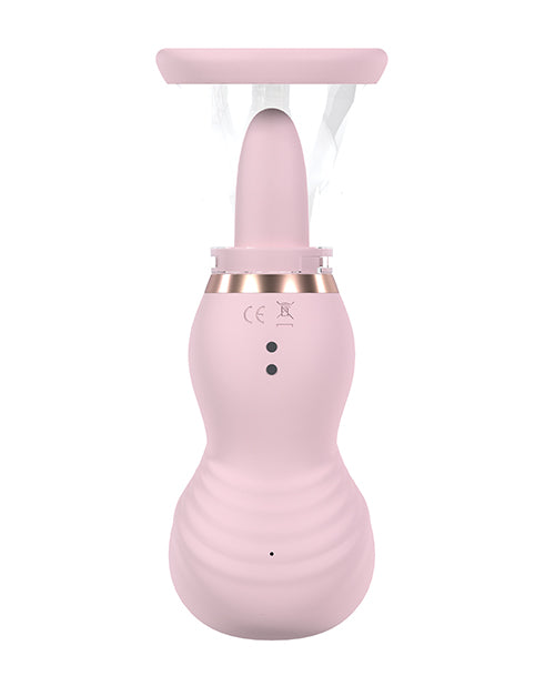 Shots Pumped & Licked: Rechargeable Suction Pussy & Breast Pump With Licker