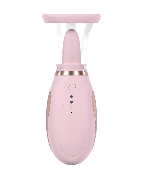 Shots Pumped & Licked: Rechargeable Suction Pussy & Breast Pump With Licker