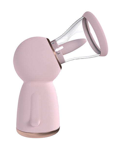 Shots Pumped & Licked: Rechargeable Suction Pussy & Breast Pump With Licker