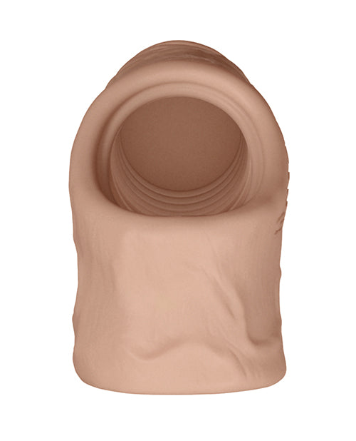 Shaft Model F Flexskin Liquid Silicone 9 Inch Penis Sleeve Nude