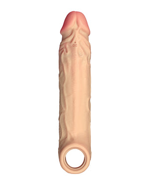 Shaft Flexskin Liquid Silicone 8 Inch Vibrating Penis Sleeve