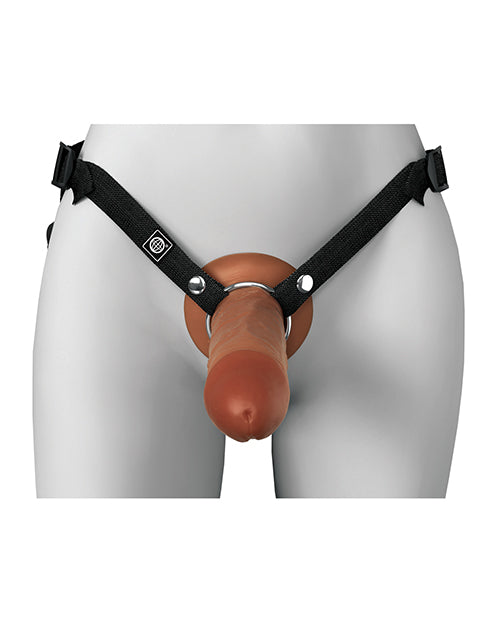 Fantasy X-Tensions Elite 8 Inch Silicone Hollow Strap-on w/Harness