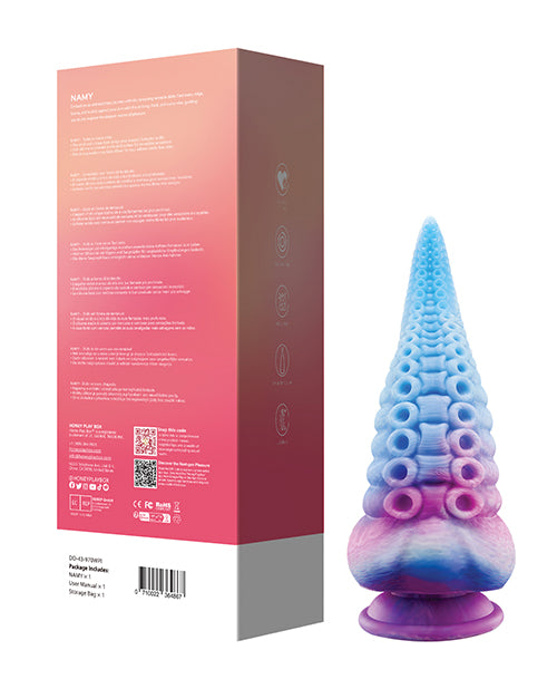 Namy Tentacle Shape 8.5 x 10.5 Inch Suction Cup Dildo - Multi Color