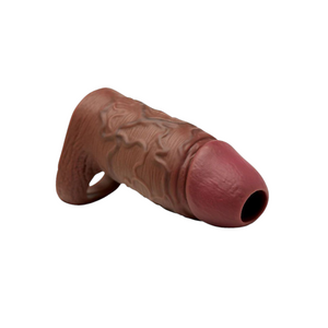 Jock Silicone Girth Enhancement Sleeve - Dark