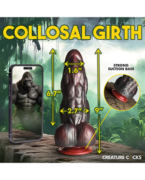 Creature Cocks King Kong Silicone Fantasy Dildo