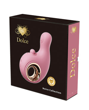 Dolce Dual Action Tapping Vibrator - Pink