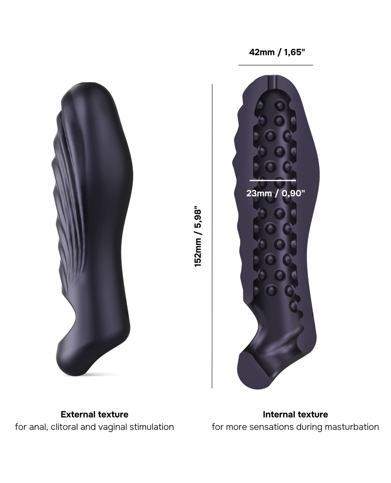Manwan Ryzer 6 Inch Penis Sleeve