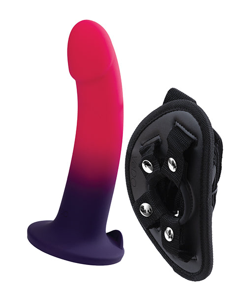 VeDO Duo Silicone Strap-on Dildo w/Harness