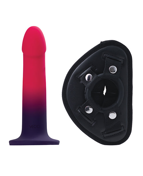 VeDO Duo Silicone Strap-on Dildo w/Harness