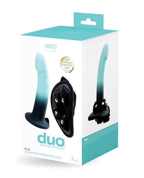 VeDO Duo Silicone Strap-on Dildo w/Harness