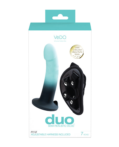 VeDO Duo Silicone Strap-on Dildo w/Harness