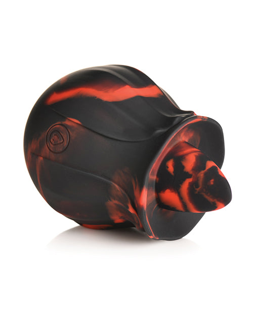 Bloomgasm Black Kiss Rimming Rose Vibrator