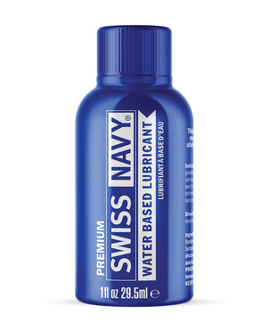 Swiss Navy Premium Water Base Lubricant 1 Oz