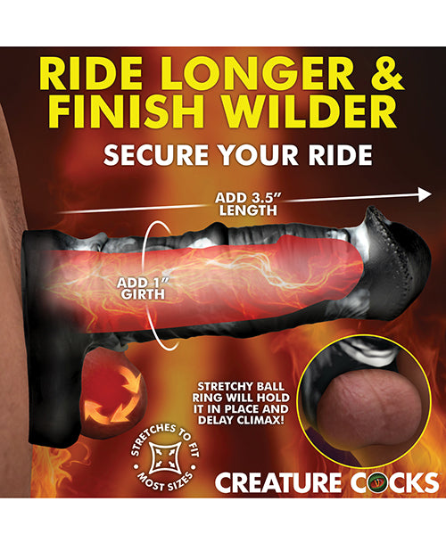 Creature Cocks Stallion 6.5 Inch Silicone Fantasy Penis Extension - Large