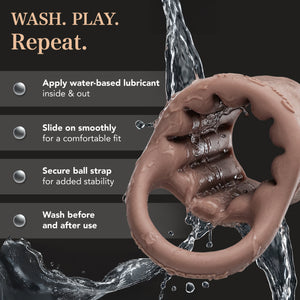 Pleasure Sleeves Core S – Girthy (50%) Open-Ended Penis Sleeve