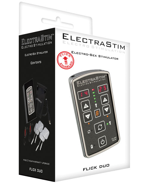 Electrastim Flick Duo Stimulator Pack Em80-e