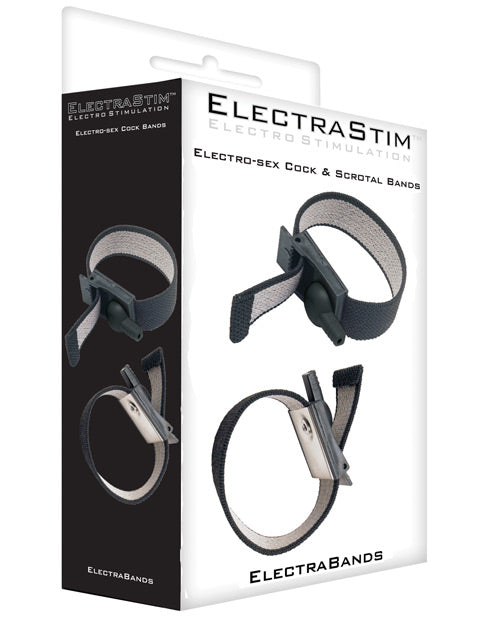 Electrastim Accessory - Adjustable Fabric Cock And Scrotal Loops