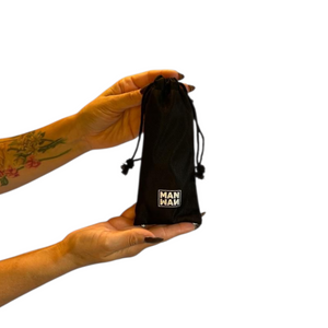 Manwan Ryzer 6 Inch Penis Sleeve - Black Plum