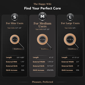 Star Studded Extender™ Core M - 6.5 Inch Closed Ended Penis Sleeve - Platinum Silicone