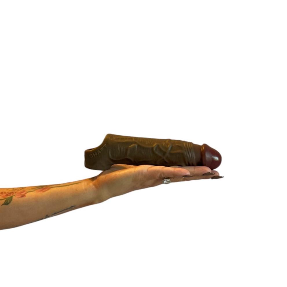 Shaft Model F Flexskin Liquid Silicone 8 Inch Penis Sleeve