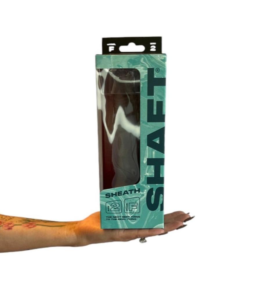 Shaft Model F Flexskin Liquid Silicone 9 Inch Penis Sleeve