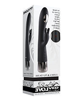 Evolved Heat Up & Chill G-spot Rabbit In Black