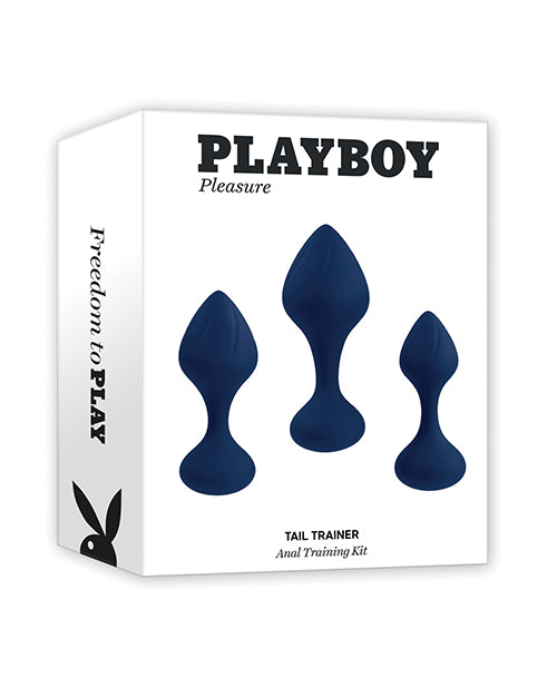 Playboy Pleasure Tail Trainer Anal Training Butt Plug Kit - The Happy Wife Playboy Pleasure Tail Trainer Anal Training Butt Plug Kit - The Happy Wife