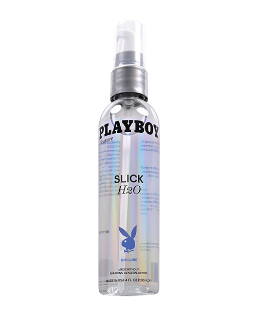 Playboy Pleasure Slick H20 Lubricant - 4 Oz