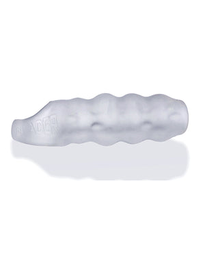 Oxballs Invader 6.5 inch Open-Ended Penis Sheath Black & Clear