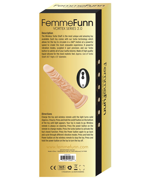 Femme Funn Turbo Shaft 2.0 Rotating Dildo