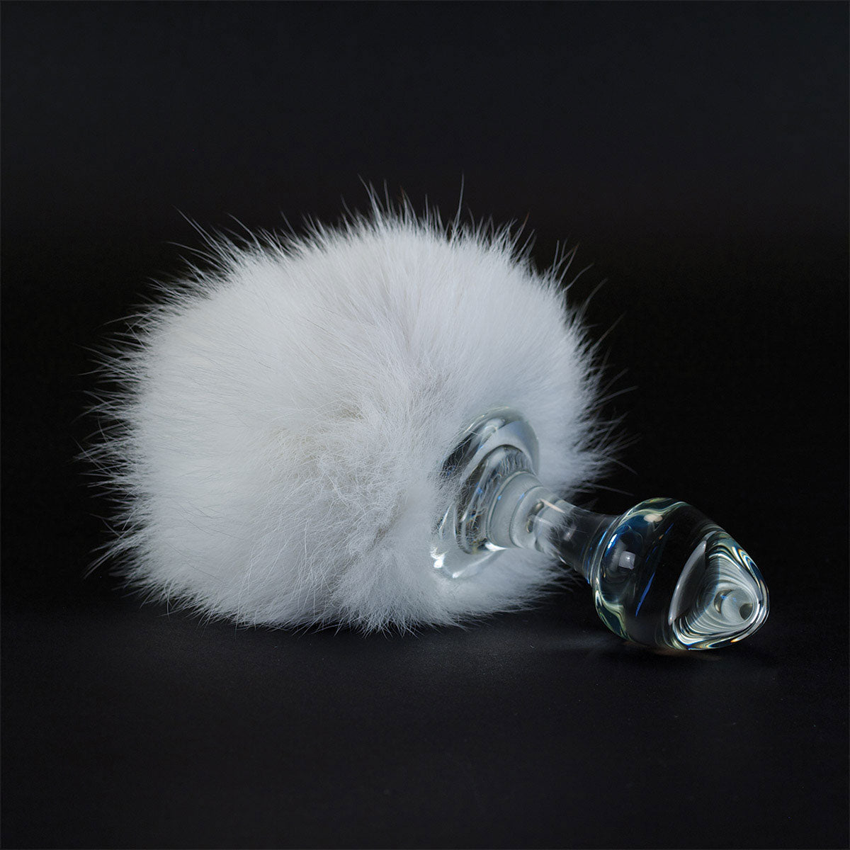 Crystal Delights Magnetic Bunny Tail  - White