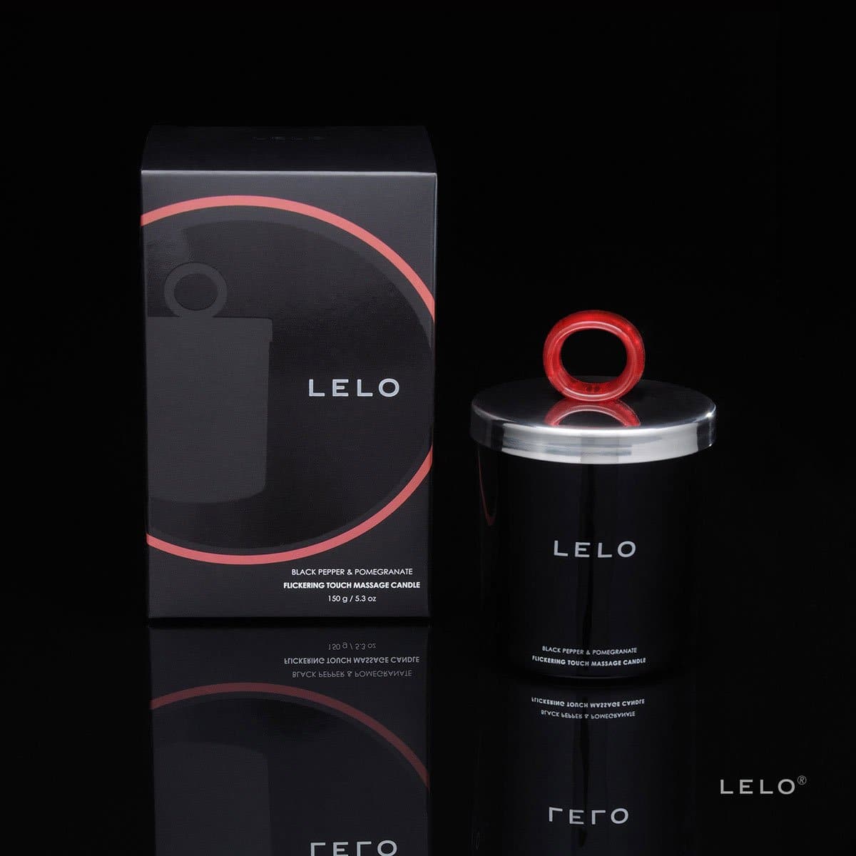 LELO Flickering Touch Massage Candle - Pepper/Pomegranate