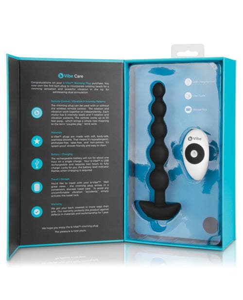 B-Vibe Cinco Vibrating Remote Control Beads