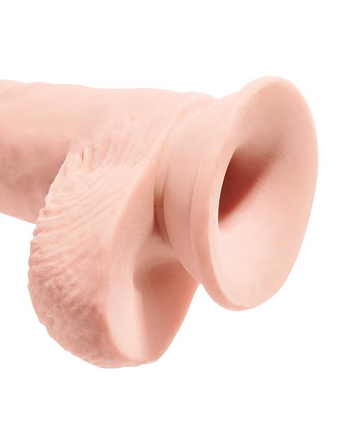King Cock Plus 10 Inch Triple Density Girthy Dildo W/balls