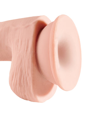 King Cock Plus 5 Inch Triple Density Dildo W/balls