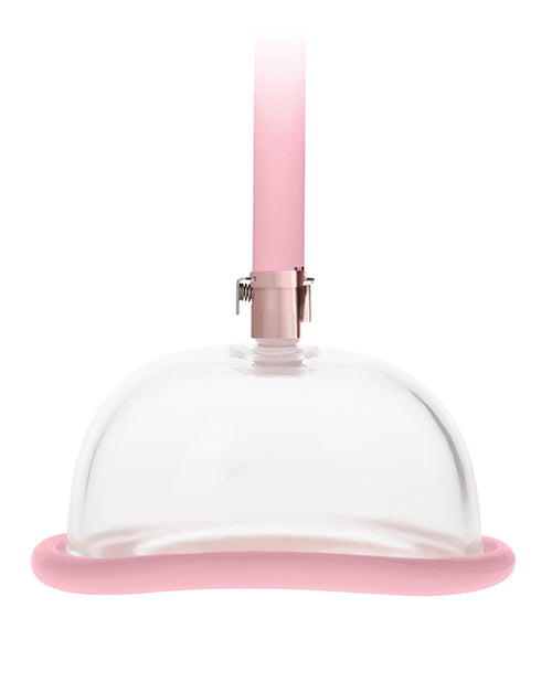 Shots Pumped Automatic Rechargeable Suction Pussy Pump Set - Rose Gold