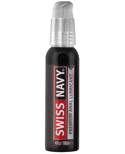 Swiss Navy Silicone Anal Lube 4 Oz Pump Bottle