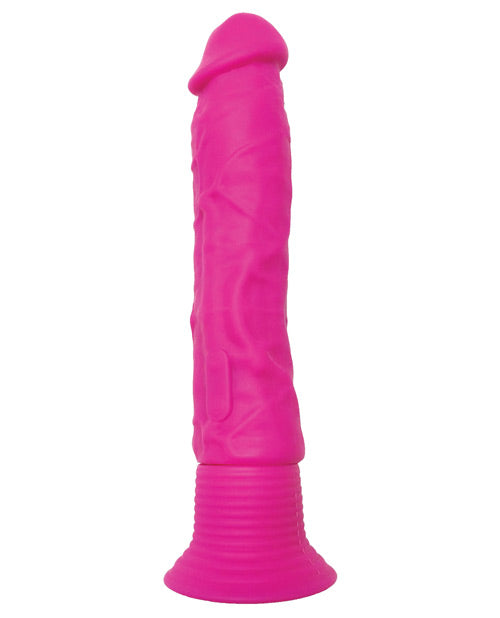 Neon Luv Touch Vibrating Silicone 7.5 Inch Wall Banger