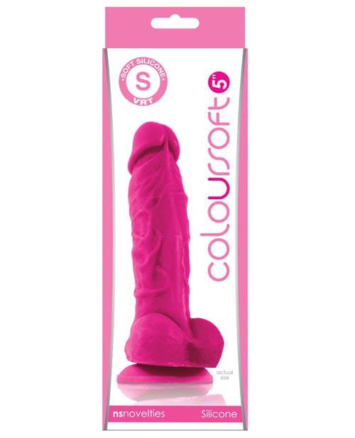 Coloursoft 7 Inch Silicone Soft Dildo