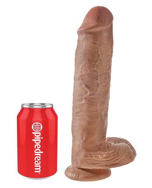 King Cock 11 Inch Dildo W/Balls