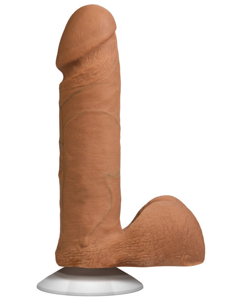 Realistic Dual Density Ultraskyn 7 Inch Cock W/balls