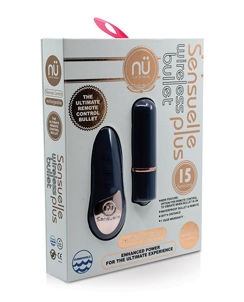 Sensuelle Remote Control Wireless Bullet Plus - Assorted Colors