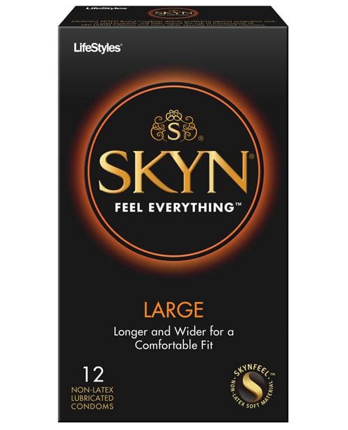 Lifestyles Skyn Non-latex Condoms - Large - 12 Pack