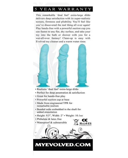 Evolved Love 9.5 Inch Dildo XL