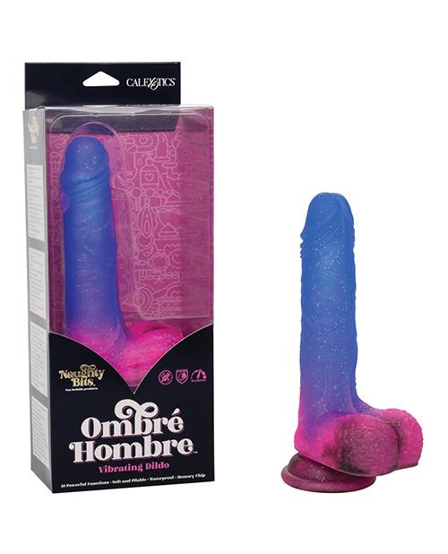 Naughty Bits Vibrating 7.5 Inch Silicone Dildo