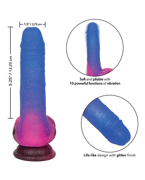 Naughty Bits Vibrating 7.5 Inch Silicone Dildo