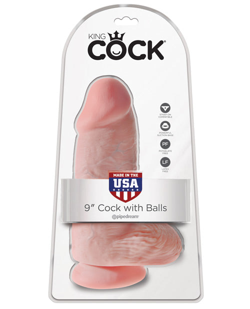 King Cock 9 x 9 Inch Chubby